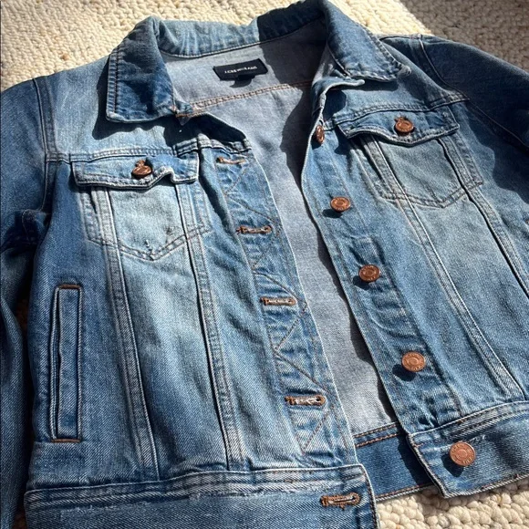 J. Crew Blue Jean Jacket - Picture 3 of 11